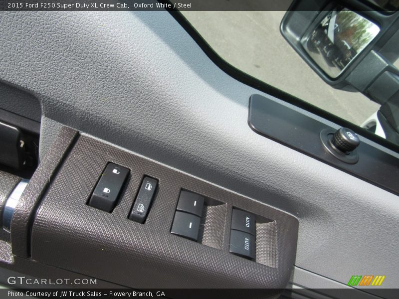 Oxford White / Steel 2015 Ford F250 Super Duty XL Crew Cab