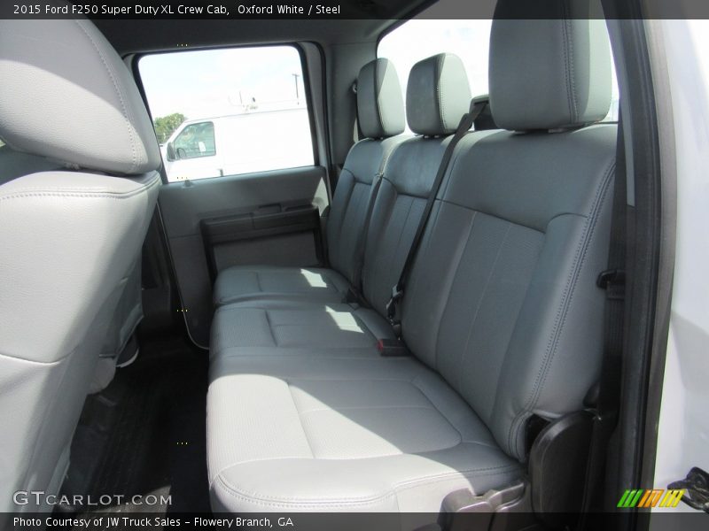 Oxford White / Steel 2015 Ford F250 Super Duty XL Crew Cab