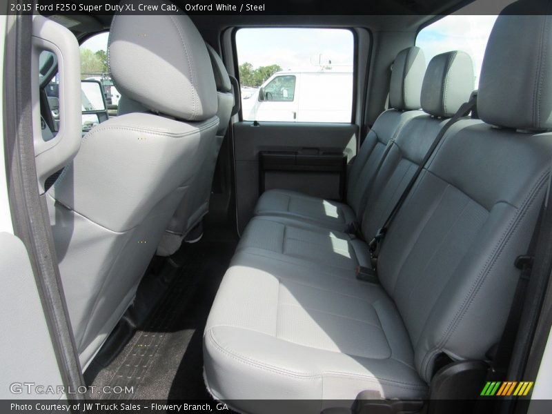 Oxford White / Steel 2015 Ford F250 Super Duty XL Crew Cab