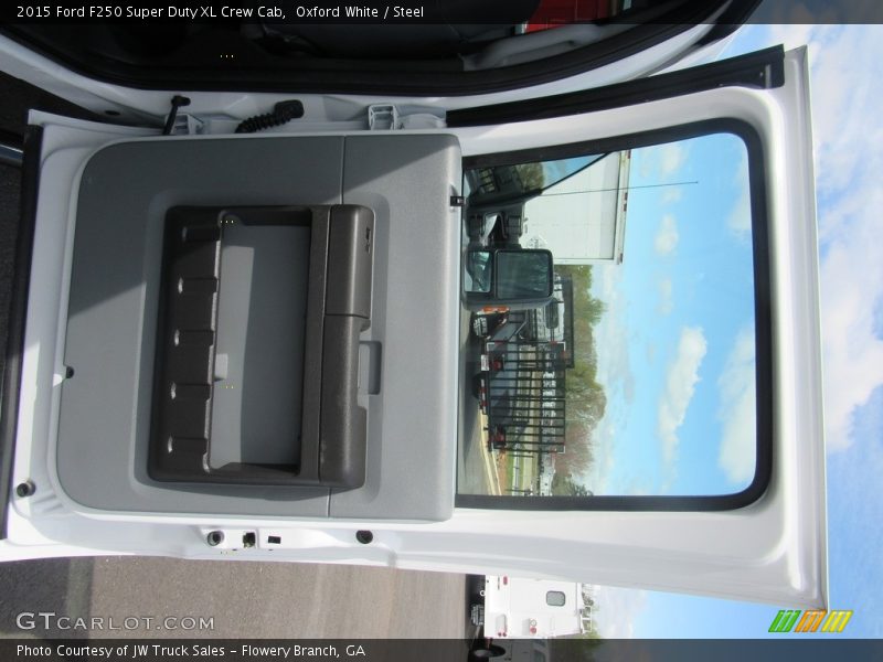 Oxford White / Steel 2015 Ford F250 Super Duty XL Crew Cab