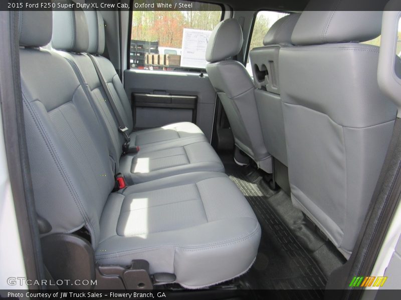 Oxford White / Steel 2015 Ford F250 Super Duty XL Crew Cab