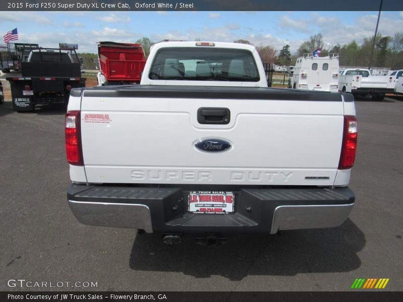 Oxford White / Steel 2015 Ford F250 Super Duty XL Crew Cab