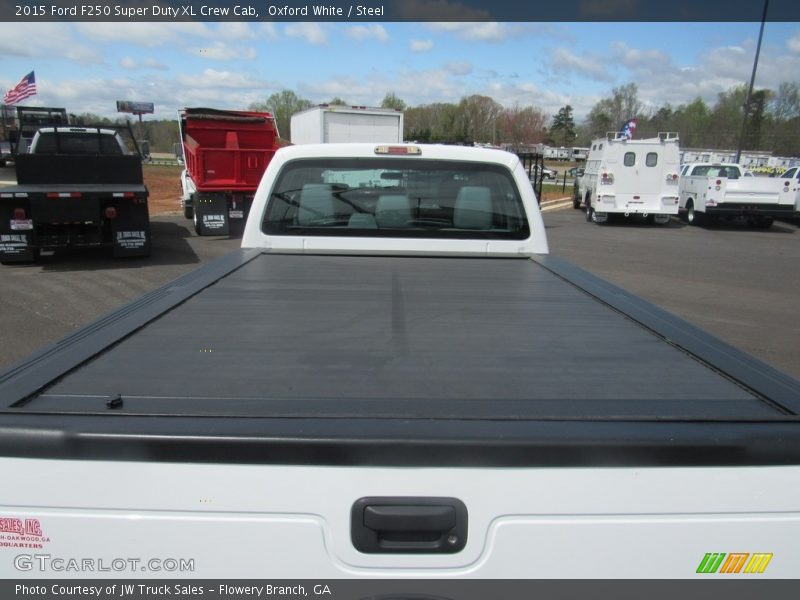 Oxford White / Steel 2015 Ford F250 Super Duty XL Crew Cab
