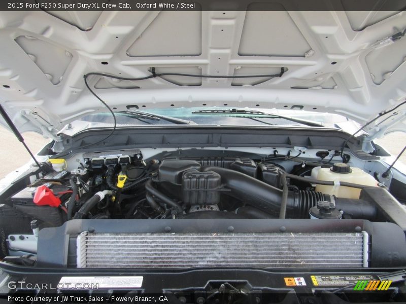 Oxford White / Steel 2015 Ford F250 Super Duty XL Crew Cab