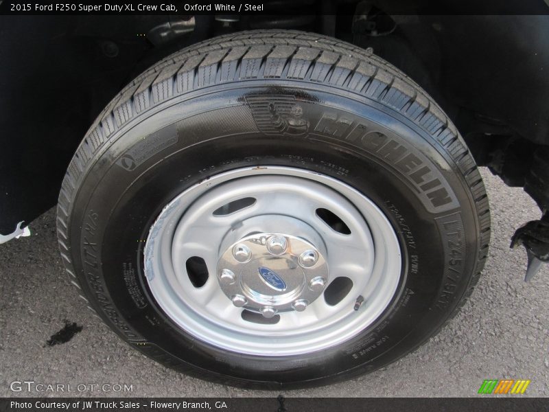 Oxford White / Steel 2015 Ford F250 Super Duty XL Crew Cab