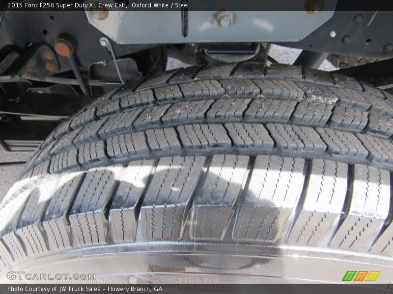 Oxford White / Steel 2015 Ford F250 Super Duty XL Crew Cab