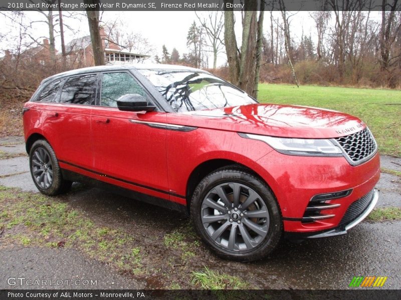 Front 3/4 View of 2018 Range Rover Velar R Dynamic SE