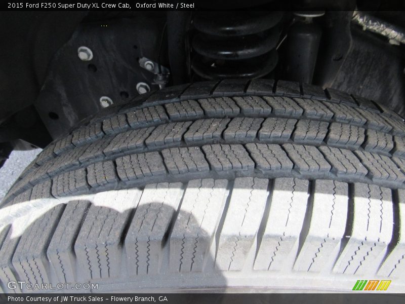 Oxford White / Steel 2015 Ford F250 Super Duty XL Crew Cab