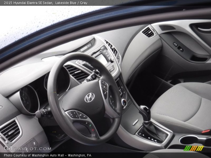 Lakeside Blue / Gray 2015 Hyundai Elantra SE Sedan