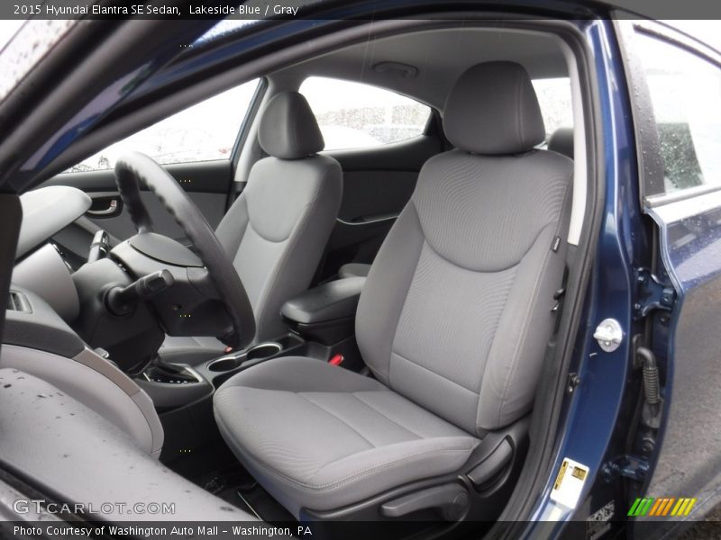Lakeside Blue / Gray 2015 Hyundai Elantra SE Sedan