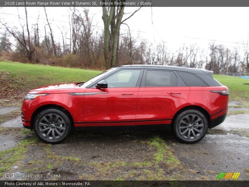 Firenze Red Metallic / Ebony 2018 Land Rover Range Rover Velar R Dynamic SE