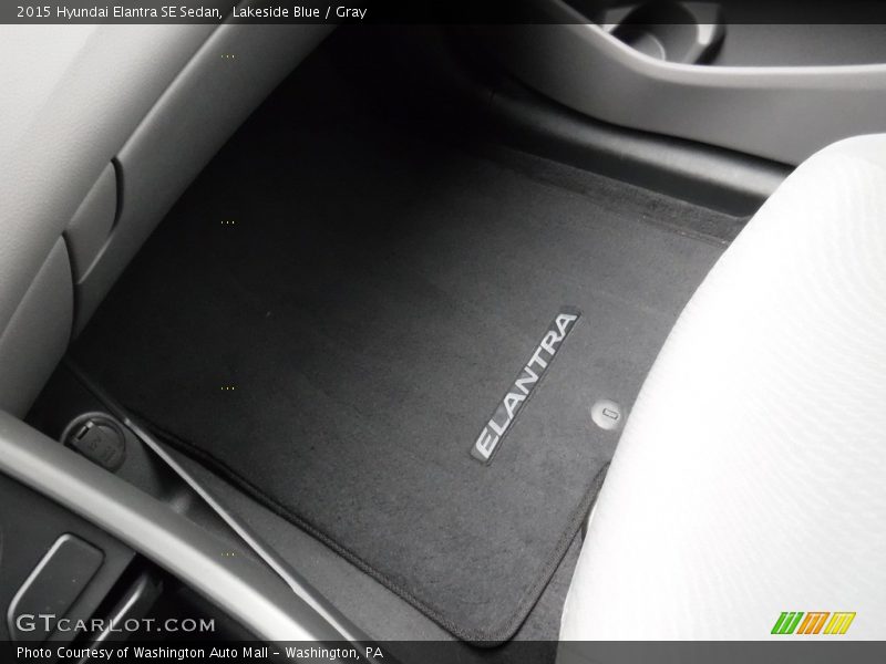 Lakeside Blue / Gray 2015 Hyundai Elantra SE Sedan