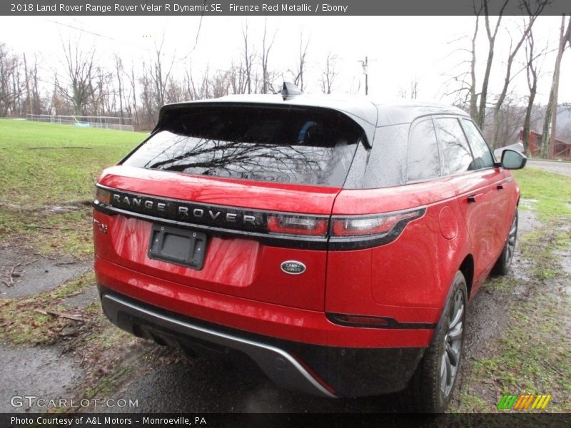 Firenze Red Metallic / Ebony 2018 Land Rover Range Rover Velar R Dynamic SE