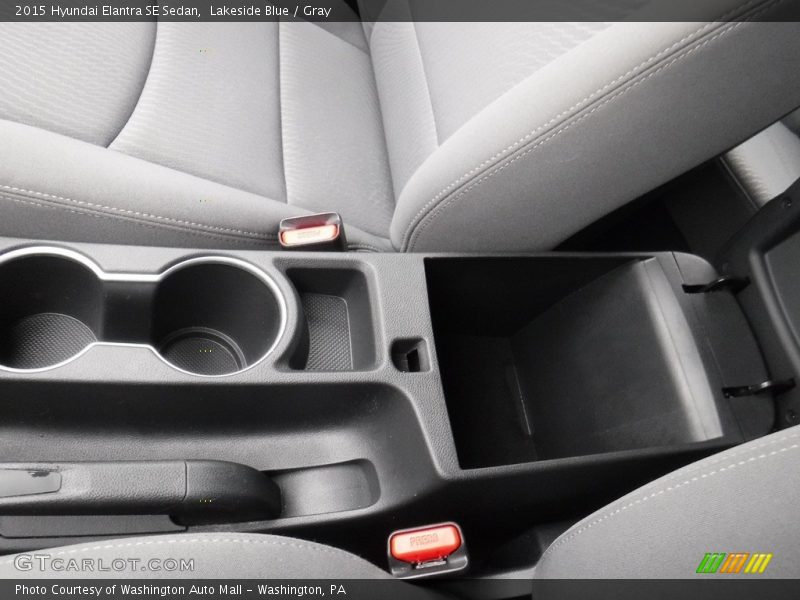 Lakeside Blue / Gray 2015 Hyundai Elantra SE Sedan