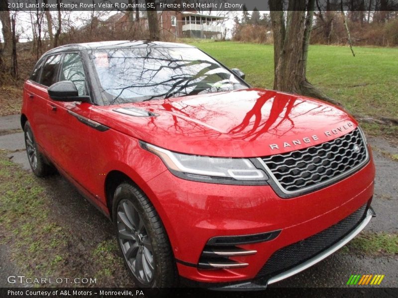 Firenze Red Metallic / Ebony 2018 Land Rover Range Rover Velar R Dynamic SE