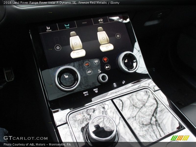 Controls of 2018 Range Rover Velar R Dynamic SE