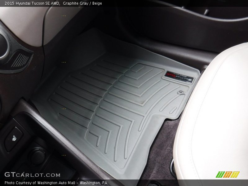 Graphite Gray / Beige 2015 Hyundai Tucson SE AWD