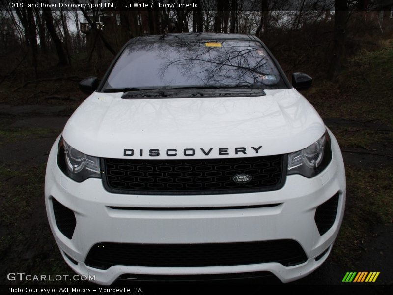 Fuji White / Ebony/Pimento 2018 Land Rover Discovery Sport HSE