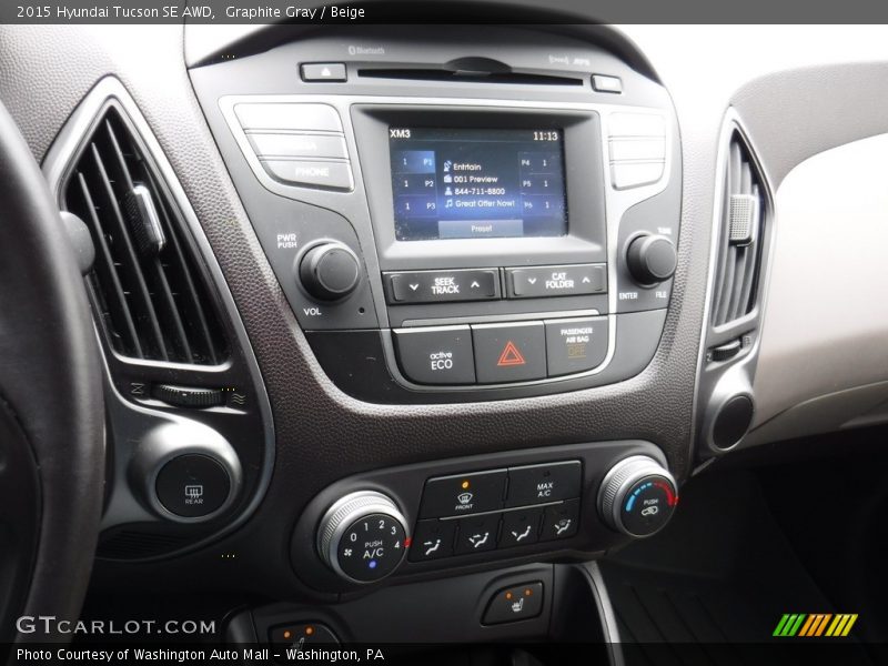 Graphite Gray / Beige 2015 Hyundai Tucson SE AWD