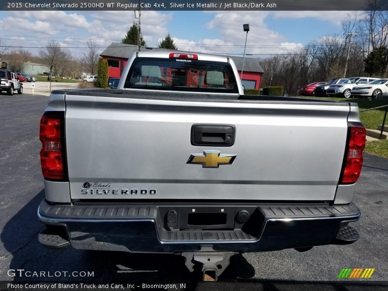 Silver Ice Metallic / Jet Black/Dark Ash 2015 Chevrolet Silverado 2500HD WT Regular Cab 4x4