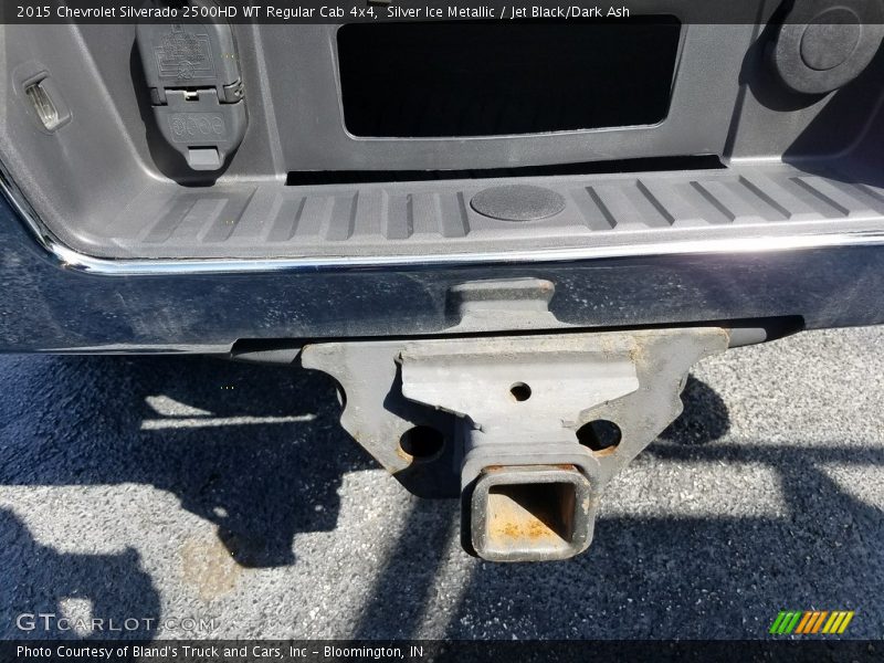 Silver Ice Metallic / Jet Black/Dark Ash 2015 Chevrolet Silverado 2500HD WT Regular Cab 4x4