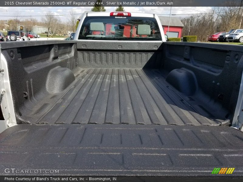 Silver Ice Metallic / Jet Black/Dark Ash 2015 Chevrolet Silverado 2500HD WT Regular Cab 4x4