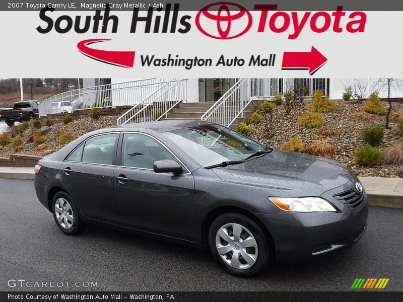 Magnetic Gray Metallic / Ash 2007 Toyota Camry LE