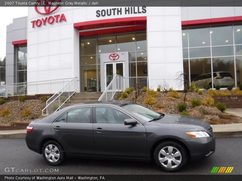 Magnetic Gray Metallic / Ash 2007 Toyota Camry LE