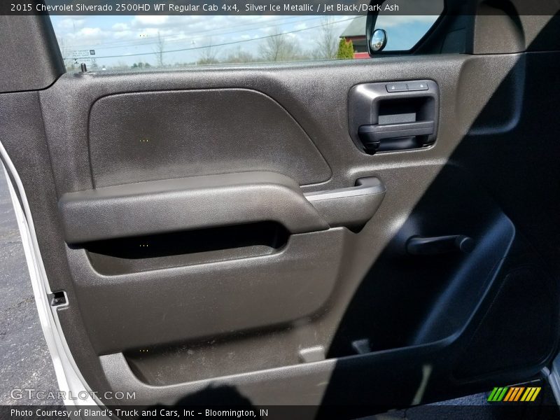 Silver Ice Metallic / Jet Black/Dark Ash 2015 Chevrolet Silverado 2500HD WT Regular Cab 4x4