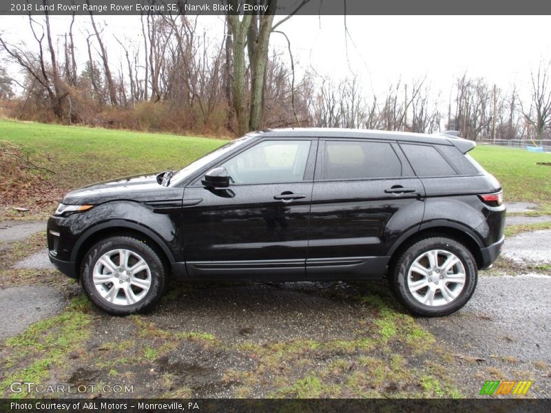  2018 Range Rover Evoque SE Narvik Black
