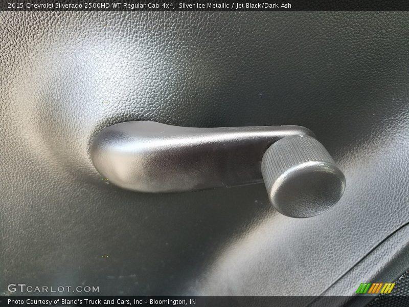 Silver Ice Metallic / Jet Black/Dark Ash 2015 Chevrolet Silverado 2500HD WT Regular Cab 4x4