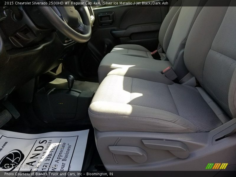 Silver Ice Metallic / Jet Black/Dark Ash 2015 Chevrolet Silverado 2500HD WT Regular Cab 4x4