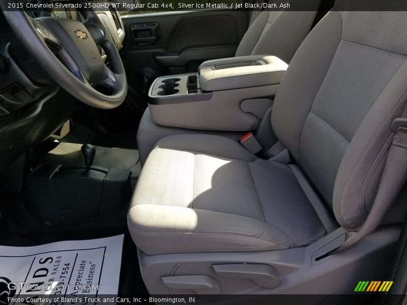 Silver Ice Metallic / Jet Black/Dark Ash 2015 Chevrolet Silverado 2500HD WT Regular Cab 4x4