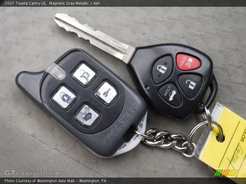 Magnetic Gray Metallic / Ash 2007 Toyota Camry LE