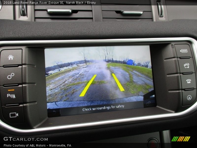 Narvik Black / Ebony 2018 Land Rover Range Rover Evoque SE