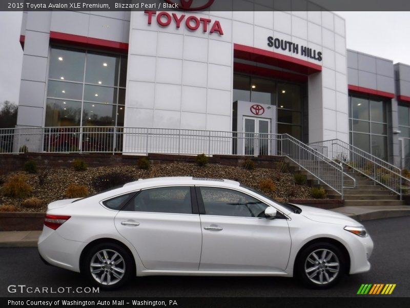 Blizzard Pearl / Black 2015 Toyota Avalon XLE Premium