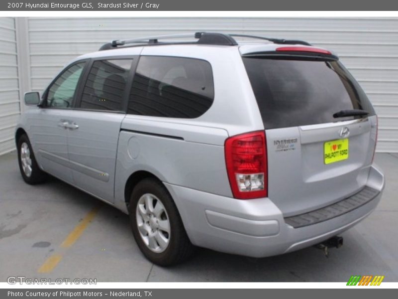 Stardust Silver / Gray 2007 Hyundai Entourage GLS