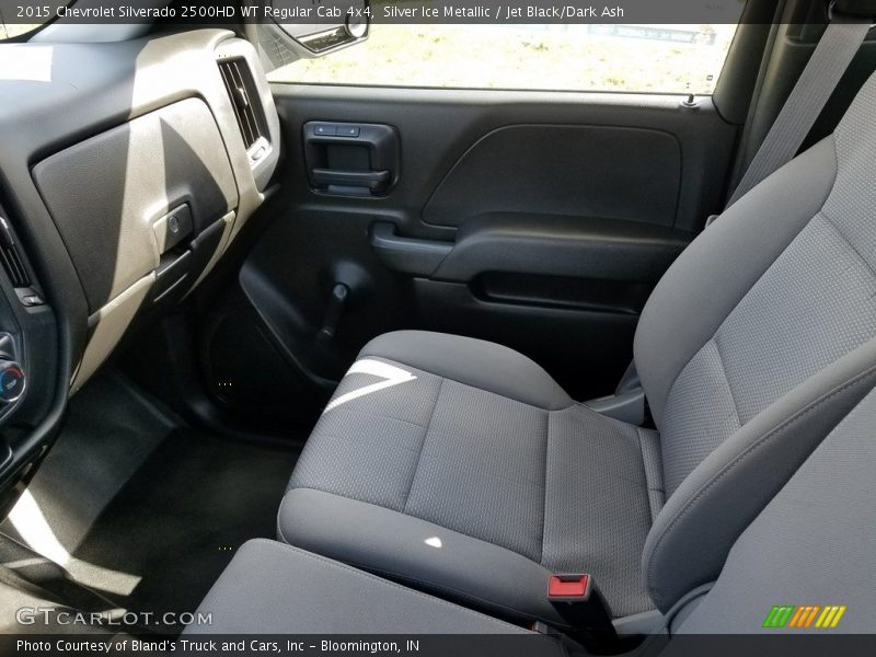 Silver Ice Metallic / Jet Black/Dark Ash 2015 Chevrolet Silverado 2500HD WT Regular Cab 4x4