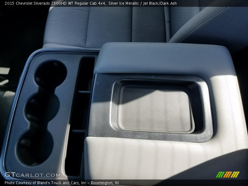 Silver Ice Metallic / Jet Black/Dark Ash 2015 Chevrolet Silverado 2500HD WT Regular Cab 4x4