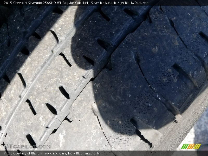 Silver Ice Metallic / Jet Black/Dark Ash 2015 Chevrolet Silverado 2500HD WT Regular Cab 4x4
