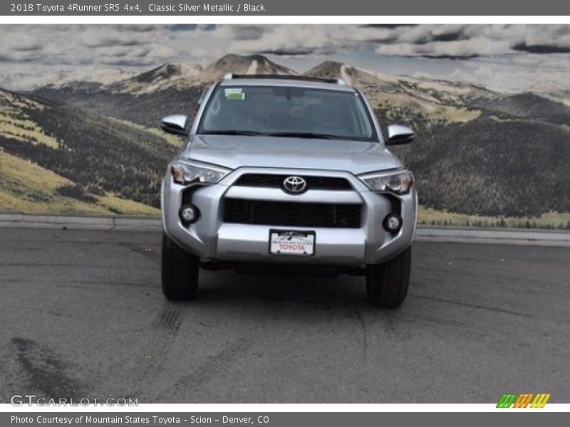Classic Silver Metallic / Black 2018 Toyota 4Runner SR5 4x4