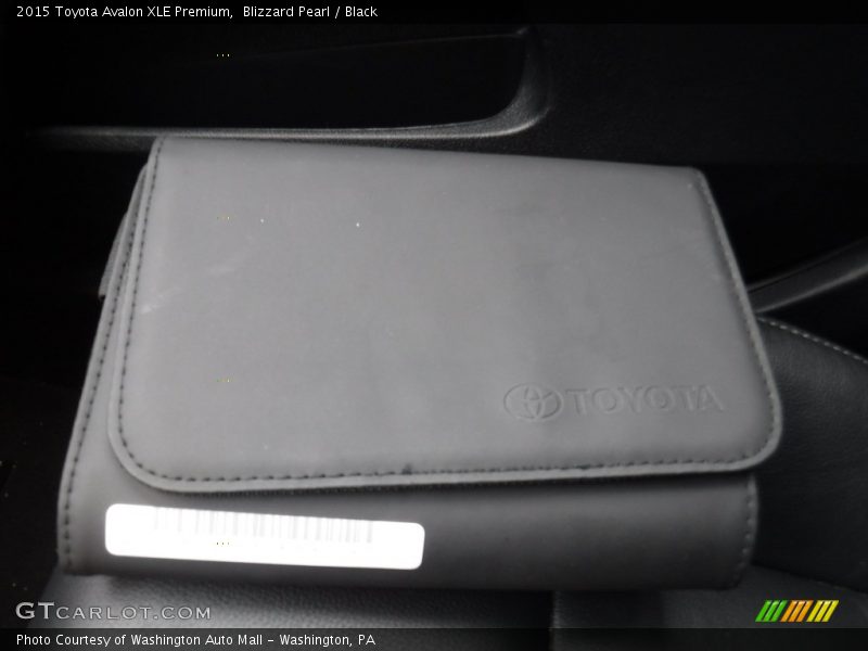 Blizzard Pearl / Black 2015 Toyota Avalon XLE Premium