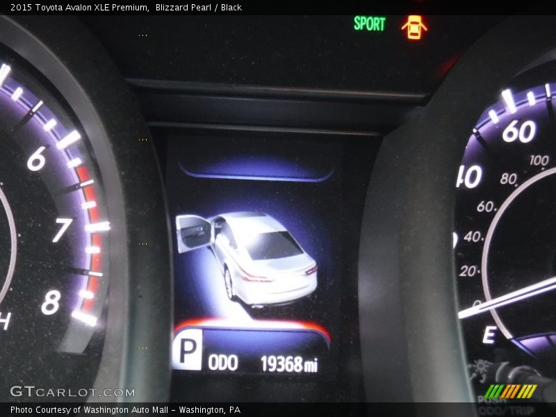 Blizzard Pearl / Black 2015 Toyota Avalon XLE Premium