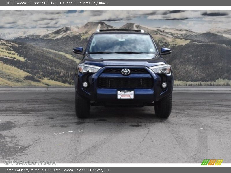Nautical Blue Metallic / Black 2018 Toyota 4Runner SR5 4x4