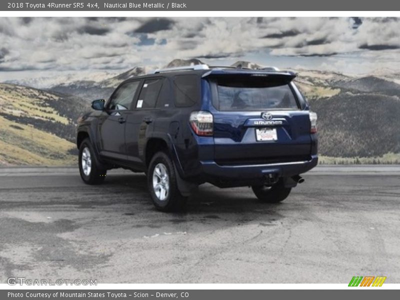 Nautical Blue Metallic / Black 2018 Toyota 4Runner SR5 4x4