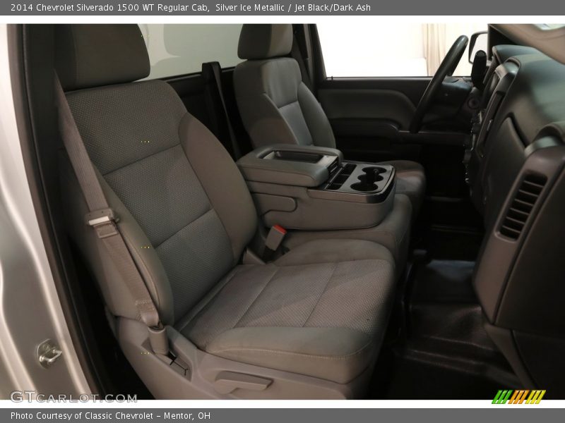 Silver Ice Metallic / Jet Black/Dark Ash 2014 Chevrolet Silverado 1500 WT Regular Cab
