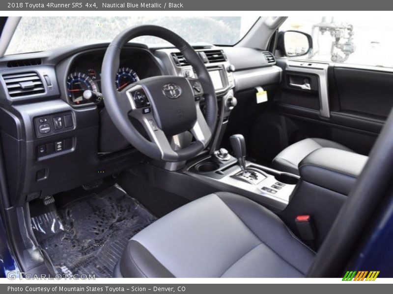 Nautical Blue Metallic / Black 2018 Toyota 4Runner SR5 4x4