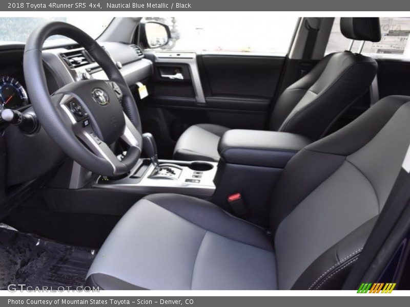 Nautical Blue Metallic / Black 2018 Toyota 4Runner SR5 4x4