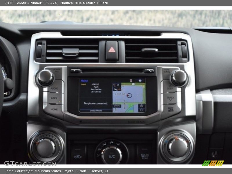 Nautical Blue Metallic / Black 2018 Toyota 4Runner SR5 4x4