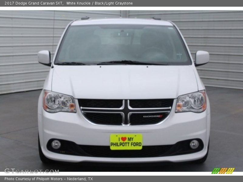 White Knuckle / Black/Light Graystone 2017 Dodge Grand Caravan SXT